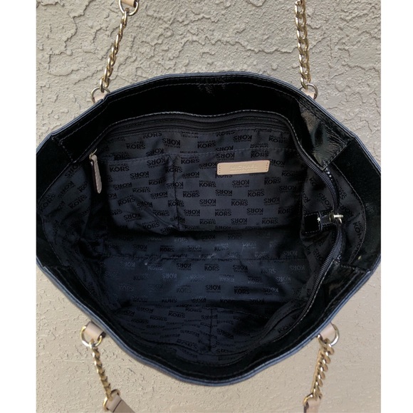 MICHAEL MICHAEL KORS Black Monogram Tote - Picture 8 of 8
